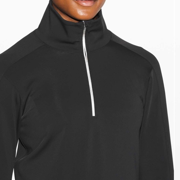 Lululemon Run to Reset 1/2 Zip Black • XS - Picture 6 of 9